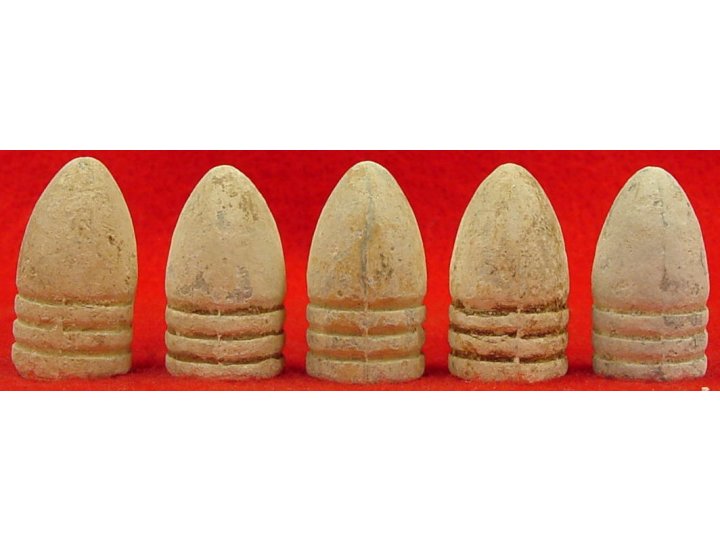 Five "Dropped" Washington Arsenal Star Base Bullets